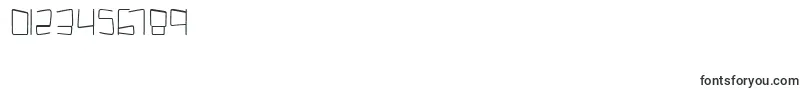 Kuppelcondenseboldkuppel Font – Fonts for Numbers and Digits