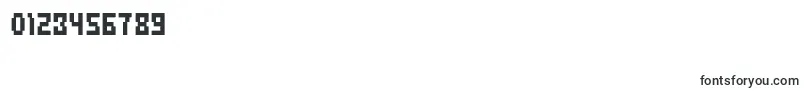 Fonte Defragmented – fontes para números e dígitos