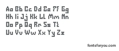 Defragmented Font