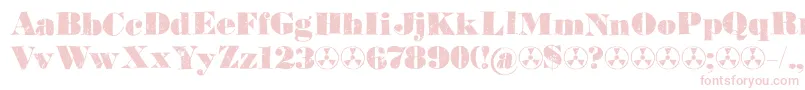 Element120Demo Font – Pink Fonts on White Background