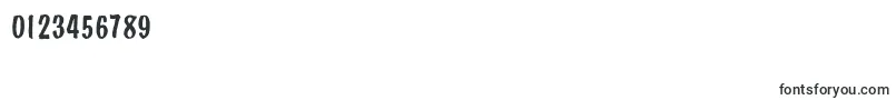 Brody Font – Fonts for Numbers and Digits