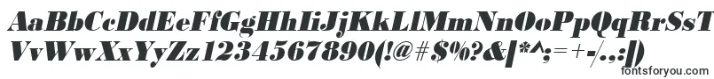 Шрифт UrwbodonidextbolextnarOblique – шрифты, начинающиеся на U