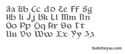 ValeriusExpanded Font