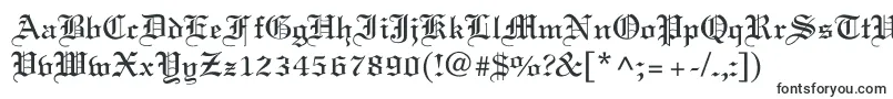 Шрифт Old English – надписи красивыми шрифтами