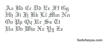 Шрифт Old English