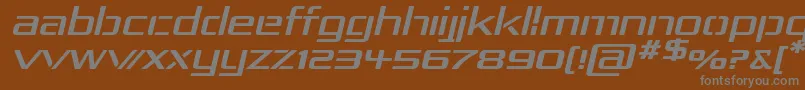 More about Rep4expi Font Rep4expi Font – Gray Fonts on Brown Background
