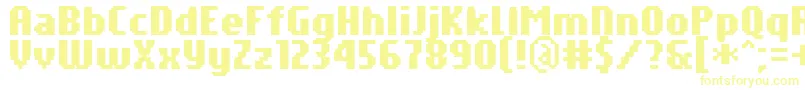 PfTempestaSevenCompressedBold Font – Yellow Fonts