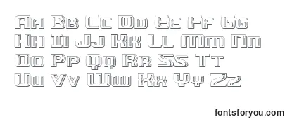 Review of the Greasegunchrome Font