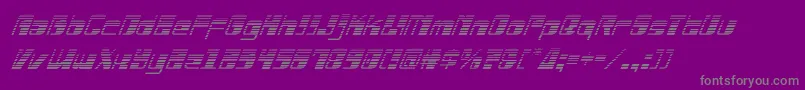 Weitere Informationen zur Drosselmeyergradital-Schriftart Drosselmeyergradital-Schriftart – Graue Schriften auf violettem Hintergrund