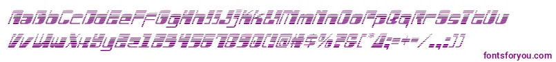 Drosselmeyergradital-Schriftart – Violette Schriften