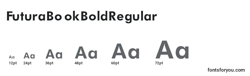 FuturaBookBoldRegular Font Sizes