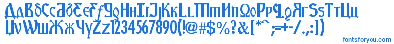 KremlinStarets Font – Blue Fonts