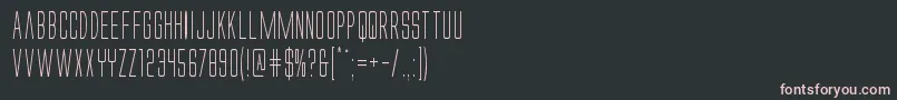 Alienleagueiicond Font – Pink Fonts on Black Background