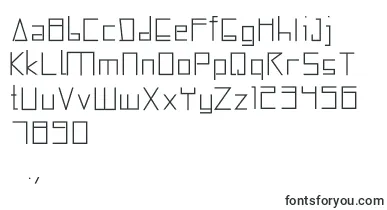 Squarebox font – square Fonts