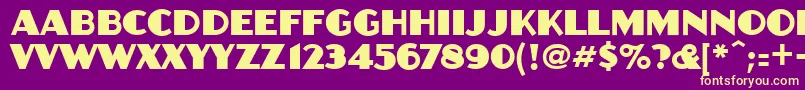 Lisätietoja Anchorjack-fontista Anchorjack-fontti – keltaiset fontit violetilla taustalla