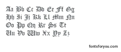 Review of the Iglesia Font