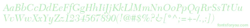 TycoonSsiItalic Font – Green Fonts