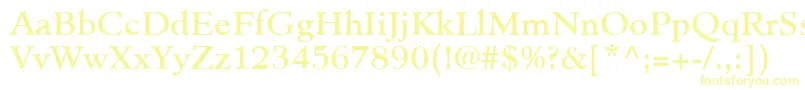 MinisterLtBook Font – Yellow Fonts