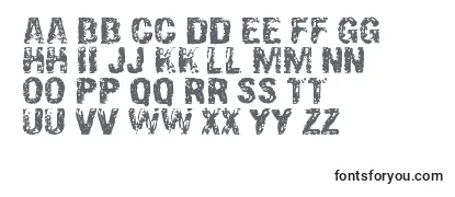 OverprintDsg Font