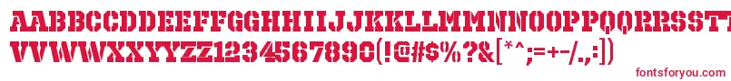 OctinprisonhvRegular Font – Red Fonts