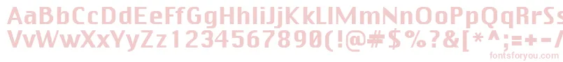 Virtue Font – Pink Fonts on White Background