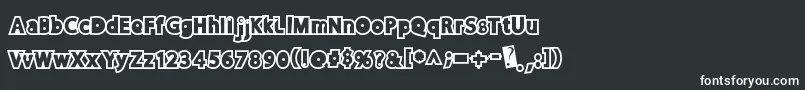 Discorush Font – White Fonts