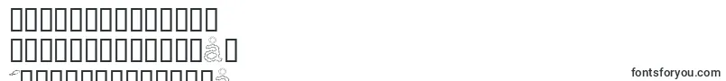 フォントElectricHermesAoe – 中国の文字（簡体字）