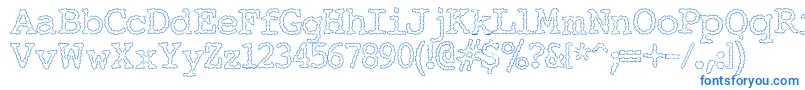ElectricHermesAoe Font – Blue Fonts