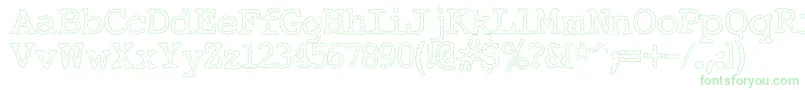 ElectricHermesAoe Font – Green Fonts