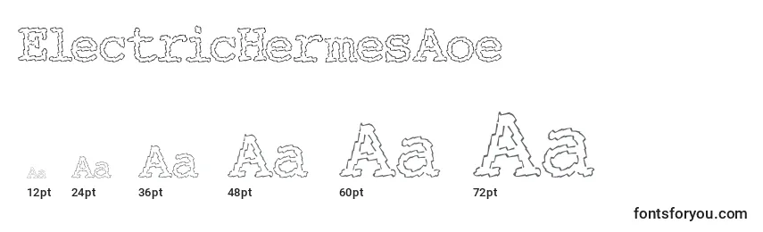 ElectricHermesAoe Font Sizes