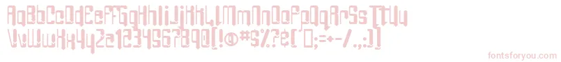 AngieBarefoot Font – Pink Fonts on White Background