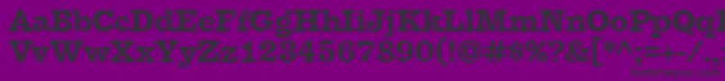 FaraoOtBold Font – Black Fonts on Purple Background