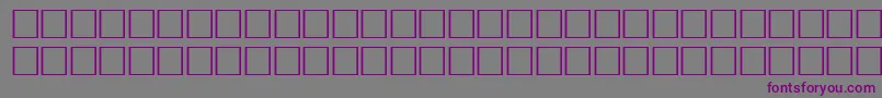 Fonte VremyafwfRegular2 – fontes roxas em um fundo cinza