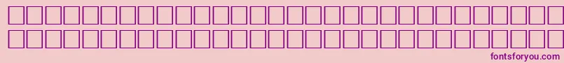 VremyafwfRegular2 Font – Purple Fonts on Pink Background