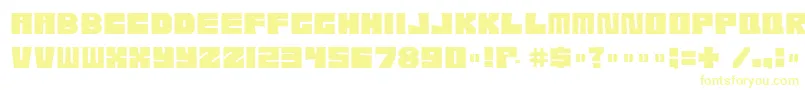Шрифт Etcher04i – жёлтые шрифты