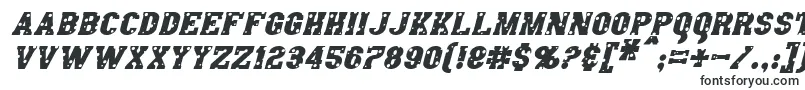 AngelArmsItalic Font – Slanted Fonts