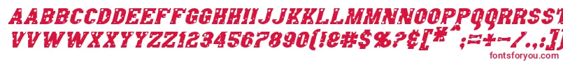 AngelArmsItalic Font – Red Fonts