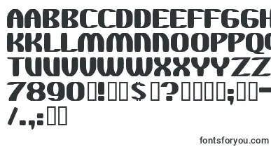 Wachaka font – Fonts Starting With W