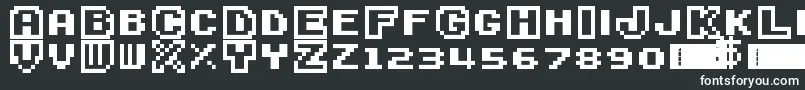 SuperMarioBros3 Font – White Fonts