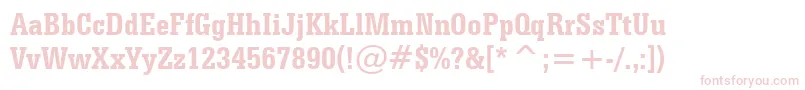 SerifaBoldCondensedBt Font – Pink Fonts