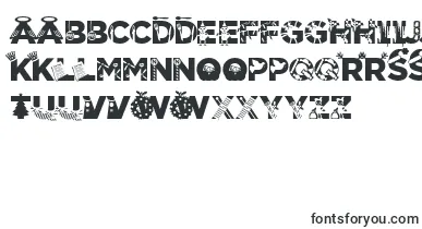 Christmabet font – holiday Fonts