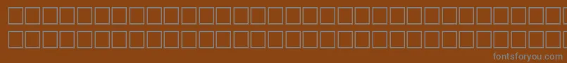 Шрифт ErrorRegular – серые шрифты на коричневом фоне