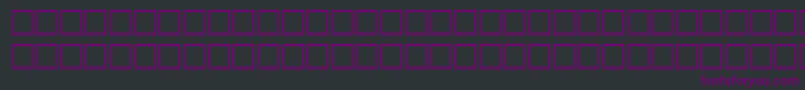 fuente ErrorRegular – Fuentes Moradas Sobre Fondo Negro