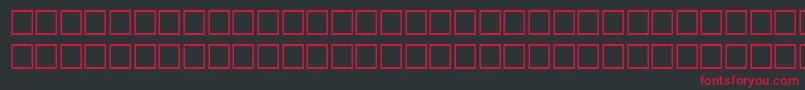 Шрифт ErrorRegular – красные шрифты на чёрном фоне