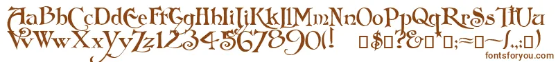 Arlekino Font – Brown Fonts