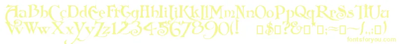 Arlekino Font – Yellow Fonts