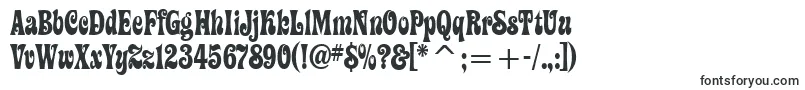 Шрифт ZiggyitcTt – надписи красивыми шрифтами