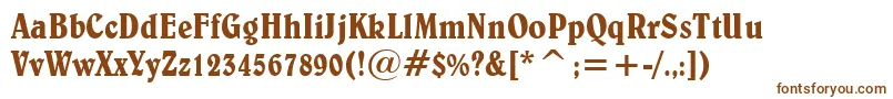 BelweCondensedBt Font – Brown Fonts