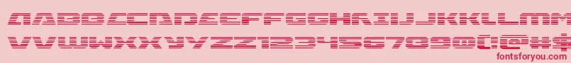 Iapetusgrad Font – Red Fonts on Pink Background