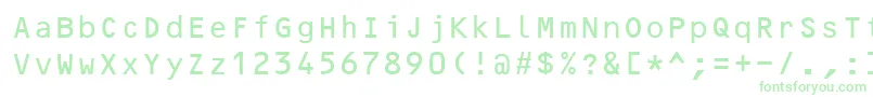 OcrB10Bt Font – Green Fonts